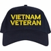 Vietnam Veteran Text Only USA Cap