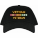 Vietnam Veteran War Conflict 3-Ribbon Stack Made In USA Cap