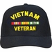 Vietnam Veteran with Ribbons Ball Cap