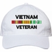 Vietnam Veteran with Service Ribbons Unstructured Dad Cap