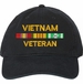 Vietnam Veteran with Service Ribbons Unstructured Dad Cap