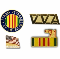 Vietnam Veterans of America Lapel Pins Thumbnail Illustration