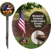 Vietnam War Veteran Flag Holder Grave Marker with 8x12 American Flag