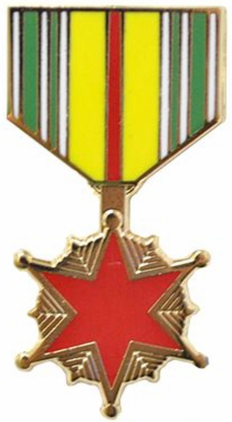 Vietnam Wounded Medal Hat Pin