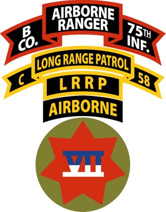 VII CORPS LRRP Decal
