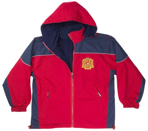 Volunteer Firefighter Reversible Rain Resistant Jacket