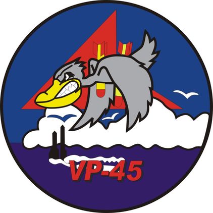 VP-45 Squadron Sticker Decal