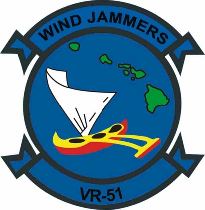 VR-51 'Wind Jammers' Patch Decal