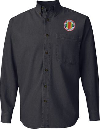 VVA Custom Embroidered Denim Shirt