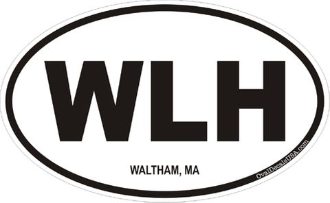 Waltham, Massachusetts Decal Sticker