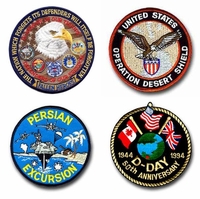 War Campaign Patches and Insignias Thumbnail Illustration