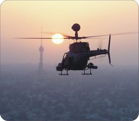 Warrior Over Bagdad Mouse Pad