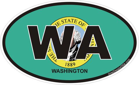 Washington State Decal Sticker