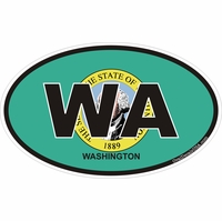 Washington State Decals Stickers Thumbnail Illustration