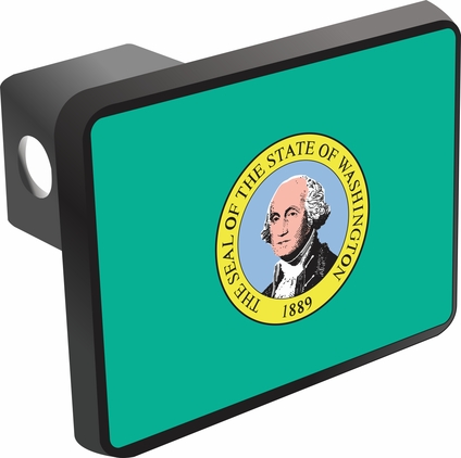 Washington State Flag Hitch Cover