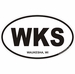 Waukesha Wisconsin Oval Decal