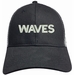 WAVES Text Only Mesh-Back Ponytail Cap