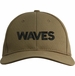 WAVES Text Only USA Cap