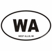 West Allis Wisconsin Oval Decal