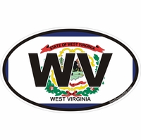 West Virginia Decals Stickers Thumbnail Illustration