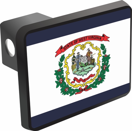 West Virginia State Flag Hitch Cover
