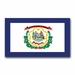 West Virginia State Flag Vinyl Transfer Decal