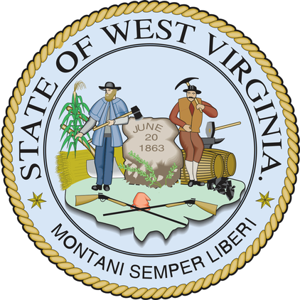 West Virginia State Seal Vinyl Transfer Decal