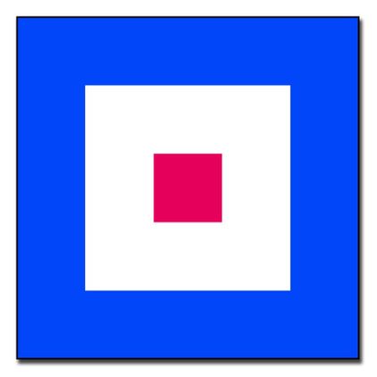 Whiskey Signal Flag Sticker Decal