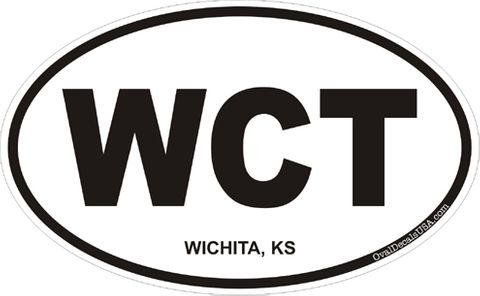 Wichita Kansas Oval Decal