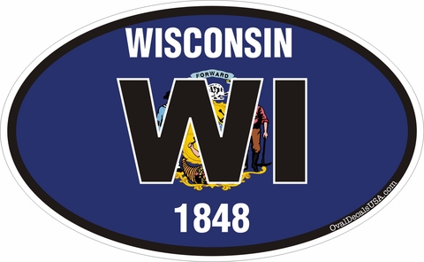 Wisconsin Decal Sticker