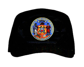 Wisconsin (WI) State Seal Ball Cap
