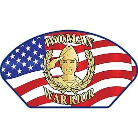 Woman Warrior Emblematic Patch