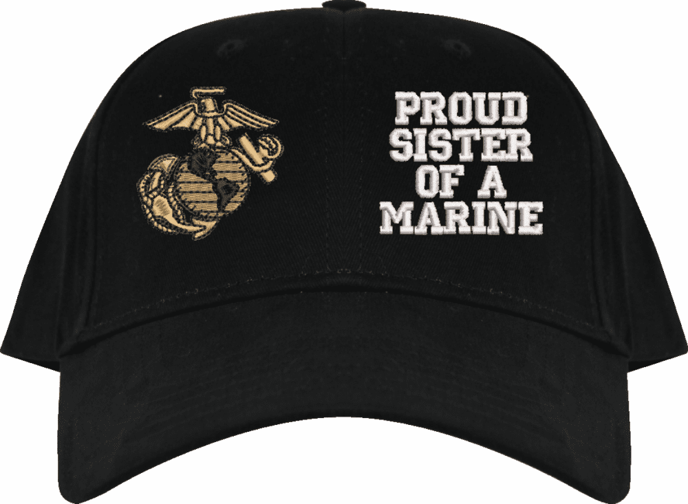 Women's Custom U.S. Marine Corps Split Design Cap