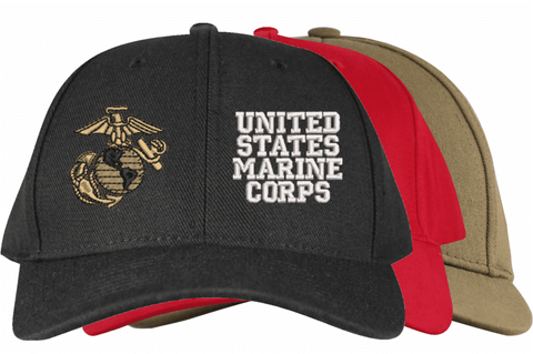 Women's Custom U.S. Marine Corps Split Design Cap