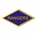 World War II Ranger Tab Window Decal Sticker
