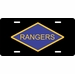 World War II Ranger Tab Window License Plate