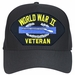 World War II Veteran with CIB Ball Cap