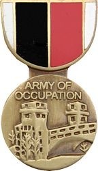 WWII Army of Occupation Medal Hat Pin