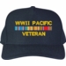 WWII Pacific Veteran War Conflict Ribbon Cap