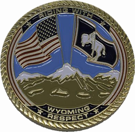 Wyoming State Challenge Coin