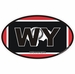 Wyoming State Oval Decal
