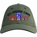 XVIII Airborne Corps Afghanistan Veteran Embroidered Cap with Ribbons