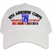XVIII Airborne Corps Afghanistan Veteran Embroidered Cap with Ribbons