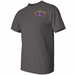 XVIII Airborne Corps Afghanistan Veteran with Ribbons Embroidered T-Shirt