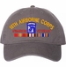 XVIII Airborne Corps Afghanistan Veteran with Ribbons Unstructured Dad Cap