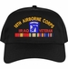 XVIII Airborne Corps Iraq Veteran Embroidered Cap with Ribbons