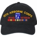 XVIII Airborne Corps Iraq Veteran with Ribbons Unstructured Dad Cap
