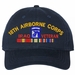 XVIII Airborne Corps Iraq Veteran with Ribbons Unstructured Dad Cap