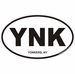 Yonkers New York Oval Decal