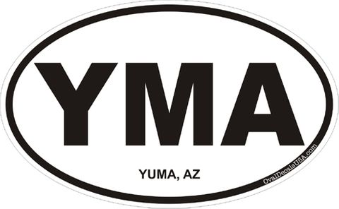 Yuma Arizona Oval Decal